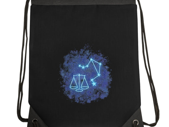 Libra Neon Constellation