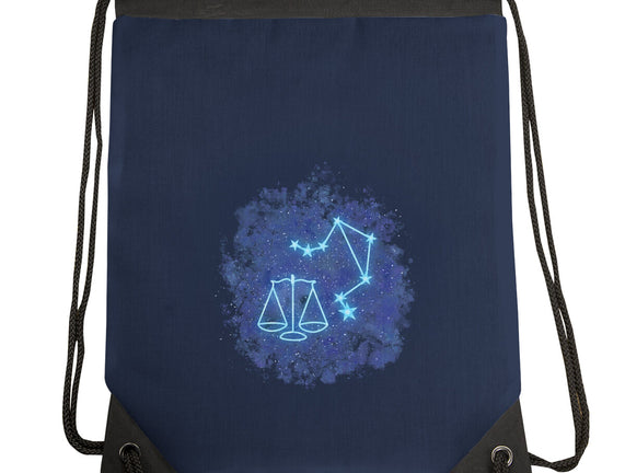 Libra Neon Constellation
