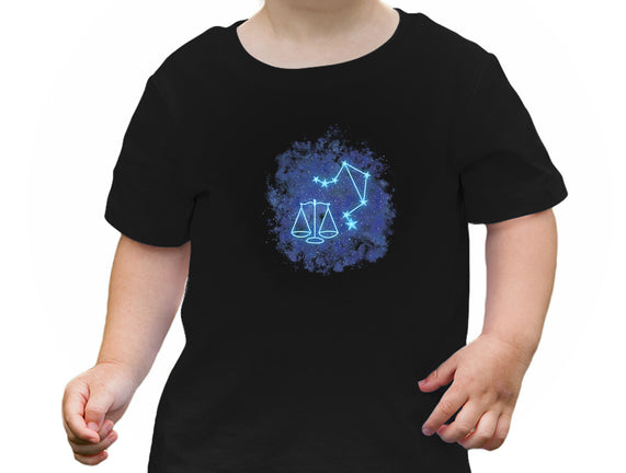 Libra Neon Constellation