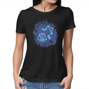 Libra Neon Constellation