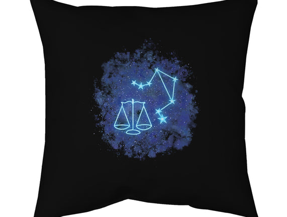 Libra Neon Constellation