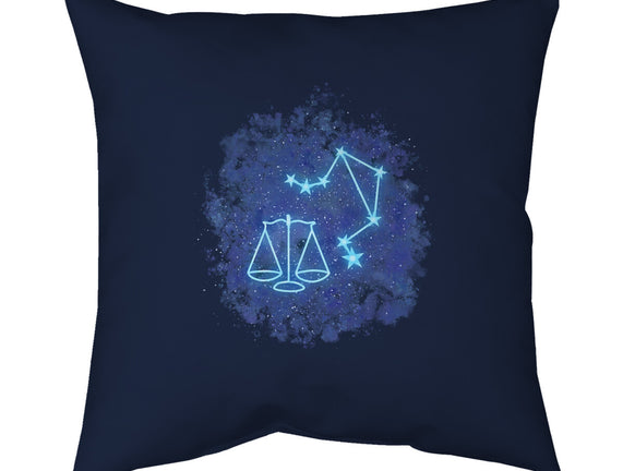 Libra Neon Constellation