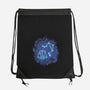 Libra Neon Constellation-None-Drawstring-Bag-nickzzarto