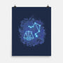 Libra Neon Constellation-None-Matte-Poster-nickzzarto