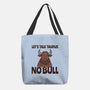 Let’s Talk Taurus-None-Basic Tote-Bag-WatershipBound