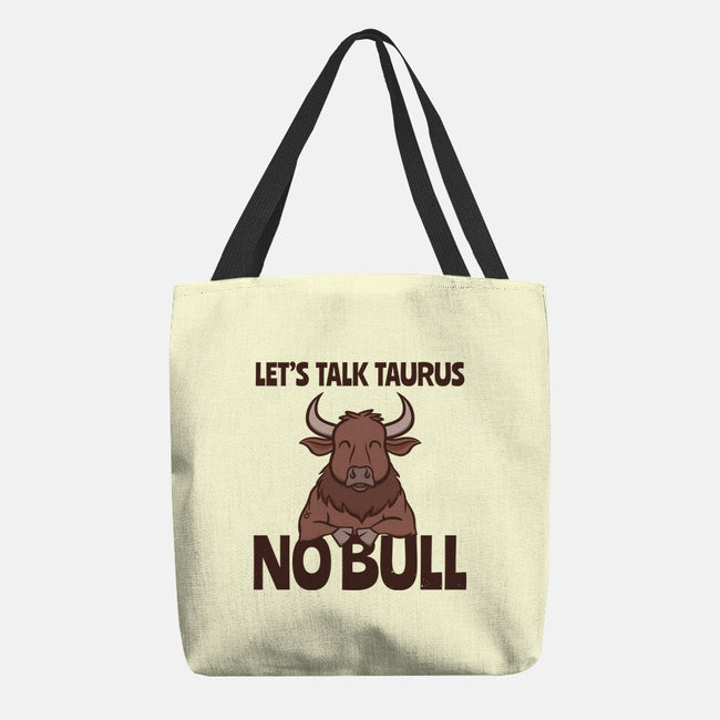 Let’s Talk Taurus-None-Basic Tote-Bag-WatershipBound