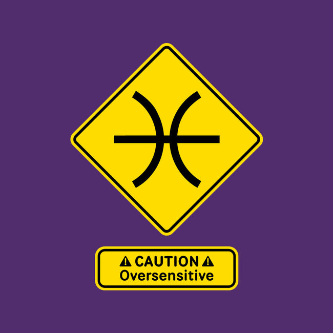 Caution Oversensitive-None-Adjustable Tote-Bag-imisko