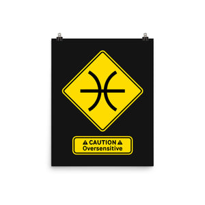 Caution Oversensitive