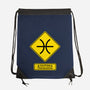 Caution Oversensitive-None-Drawstring-Bag-imisko