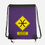 Caution Oversensitive-None-Drawstring-Bag-imisko