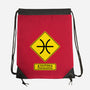 Caution Oversensitive-None-Drawstring-Bag-imisko
