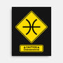 Caution Oversensitive-None-Stretched-Canvas-imisko
