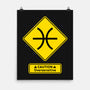 Caution Oversensitive-None-Matte-Poster-imisko