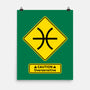 Caution Oversensitive-None-Matte-Poster-imisko
