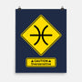 Caution Oversensitive-None-Matte-Poster-imisko