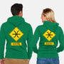 Caution Oversensitive-Unisex-Zip-Up-Sweatshirt-imisko