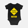 Caution Stubborn-Baby-Basic-Onesie-imisko