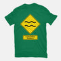 Caution Stubborn-Mens-Heavyweight-Tee-imisko