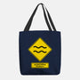 Caution Stubborn-None-Basic Tote-Bag-imisko