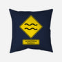 Caution Stubborn-None-Removable Cover w Insert-Throw Pillow-imisko