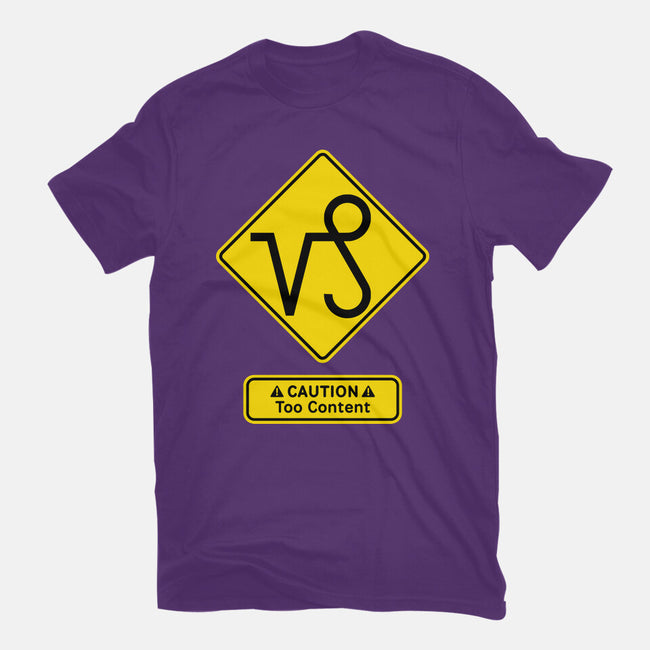 Caution Too Content-Mens-Premium-Tee-imisko