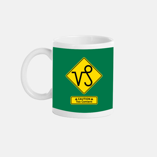 Caution Too Content-None-Mug-Drinkware-imisko