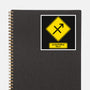 Caution Blunt-None-Glossy-Sticker-imisko