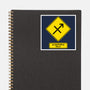 Caution Blunt-None-Glossy-Sticker-imisko