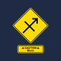 Caution Blunt-None-Basic Tote-Bag-imisko