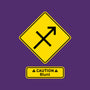Caution Blunt-None-Removable Cover w Insert-Throw Pillow-imisko