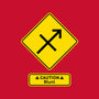 Caution Blunt-None-Glossy-Sticker-imisko
