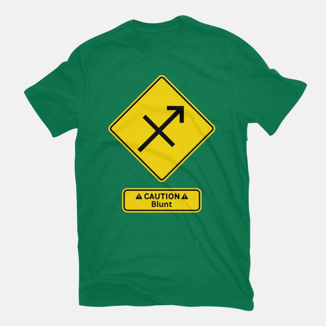 Caution Blunt-Womens-Basic-Tee-imisko