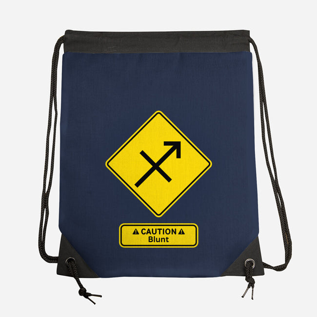 Caution Blunt-None-Drawstring-Bag-imisko