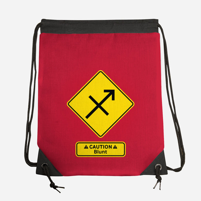 Caution Blunt-None-Drawstring-Bag-imisko