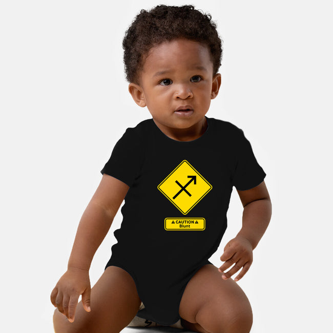 Caution Blunt-Baby-Basic-Onesie-imisko