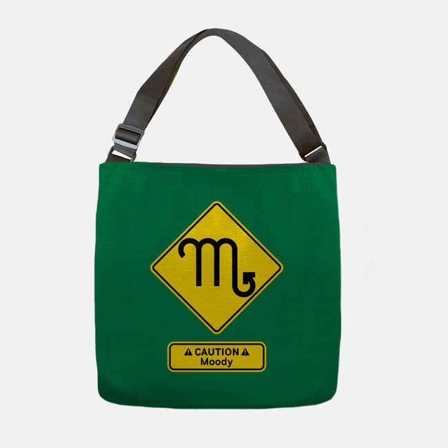 Caution Moody-None-Adjustable Tote-Bag-imisko