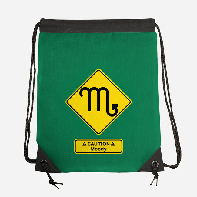 Caution Moody-None-Drawstring-Bag-imisko