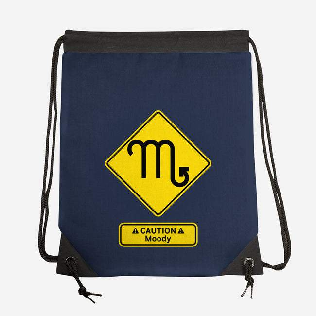 Caution Moody-None-Drawstring-Bag-imisko