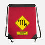 Caution Moody-None-Drawstring-Bag-imisko