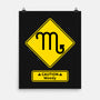 Caution Moody-None-Matte-Poster-imisko