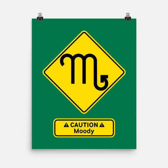 Caution Moody-None-Matte-Poster-imisko