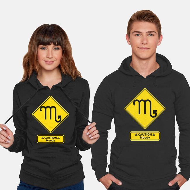Caution Moody-Unisex-Pullover-Sweatshirt-imisko