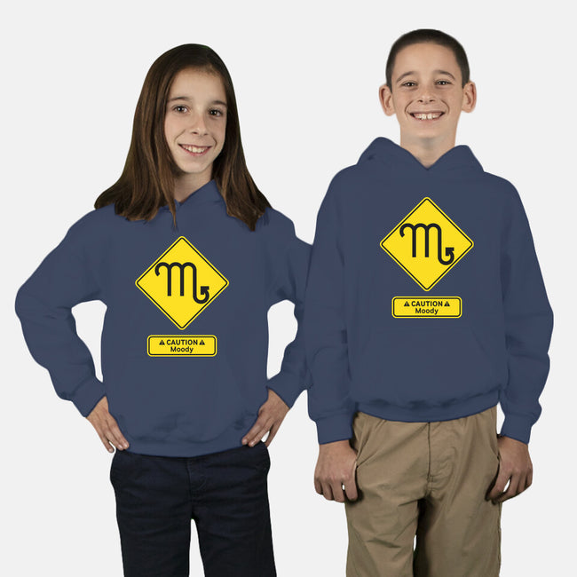 Caution Moody-Youth-Pullover-Sweatshirt-imisko