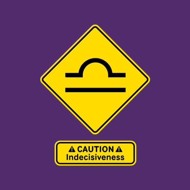 Caution Indecisiveness-None-Removable Cover w Insert-Throw Pillow-imisko