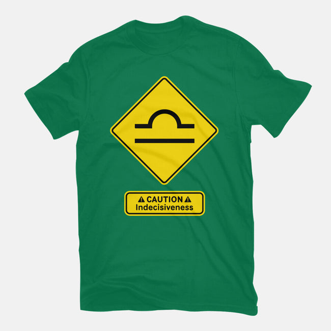 Caution Indecisiveness-Mens-Premium-Tee-imisko