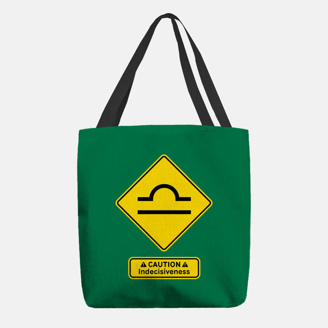 Caution Indecisiveness-None-Basic Tote-Bag-imisko