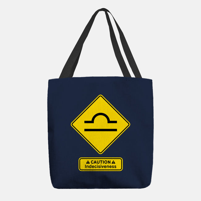 Caution Indecisiveness-None-Basic Tote-Bag-imisko