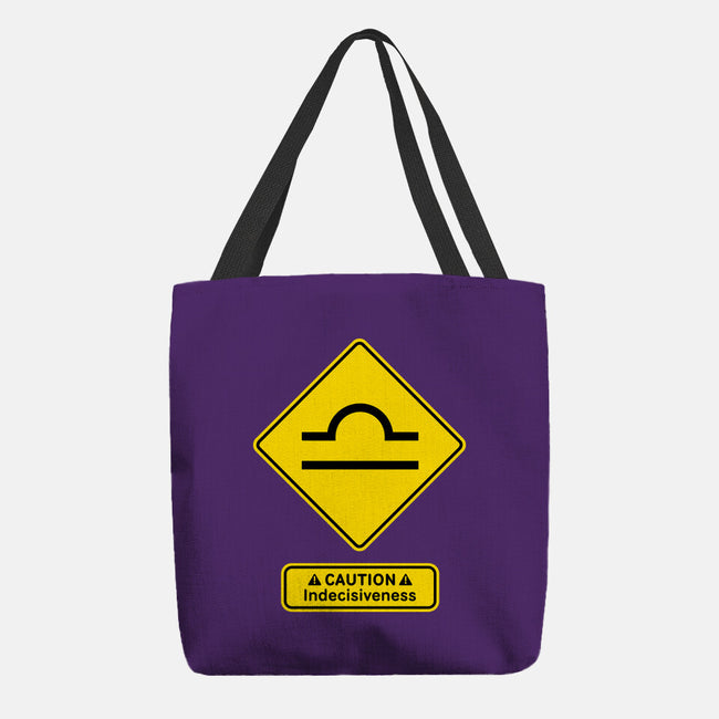 Caution Indecisiveness-None-Basic Tote-Bag-imisko