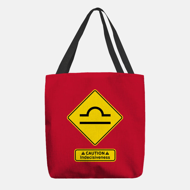 Caution Indecisiveness-None-Basic Tote-Bag-imisko