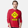 Caution Indecisiveness-Mens-Long Sleeved-Tee-imisko